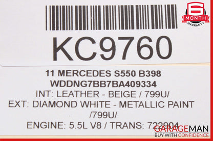 10-13 Mercedes W221 S550 S400 Park Assist Parktronic Sensor Module Control OEM