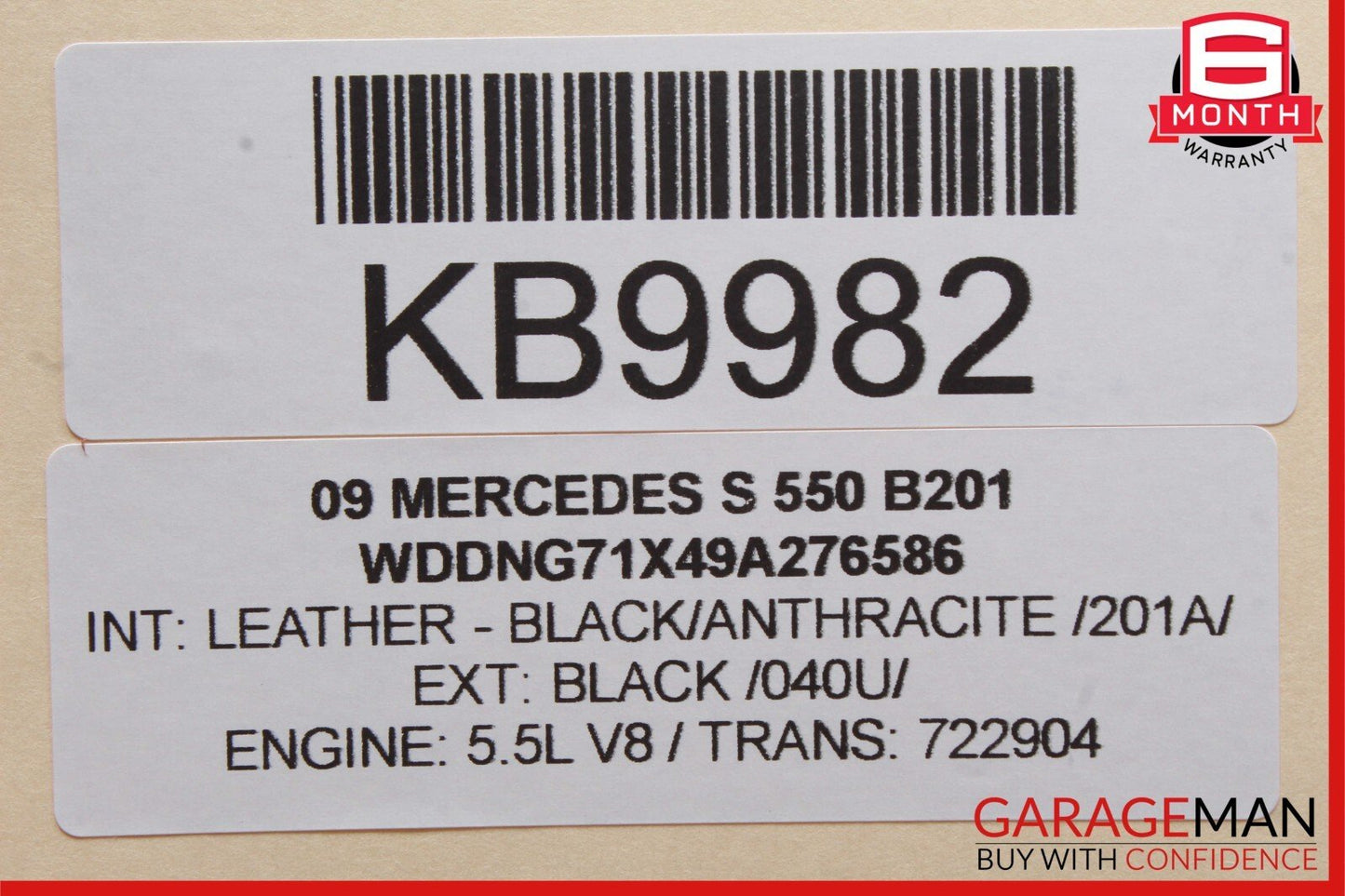 07-13 Mercedes W221 S550 Front Left Side Door Tweeter Speaker Cover Black OEM