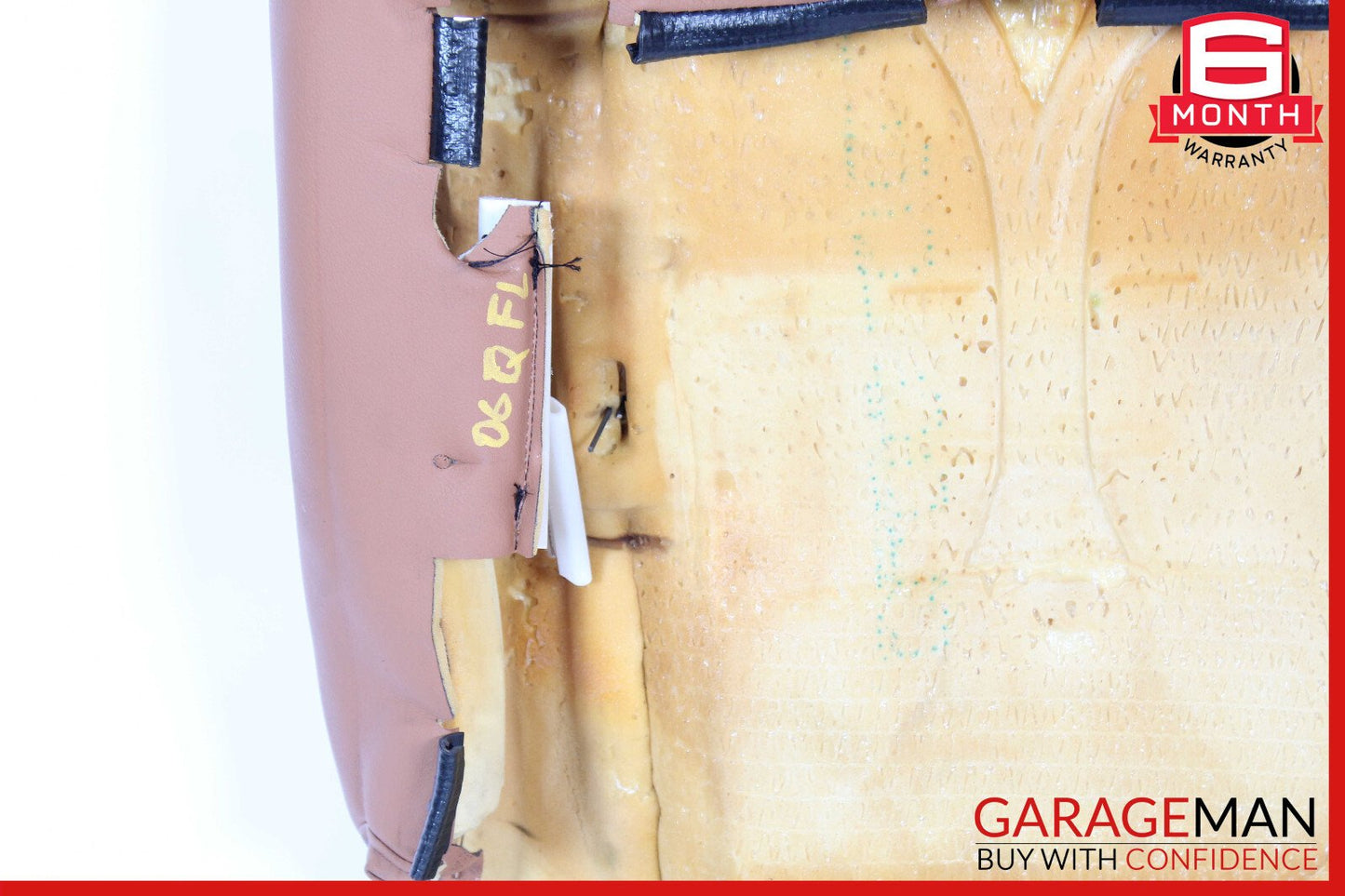 03-08 Maserati Quattroporte M139 Front Left Side Top Upper Seat Cushion OEM