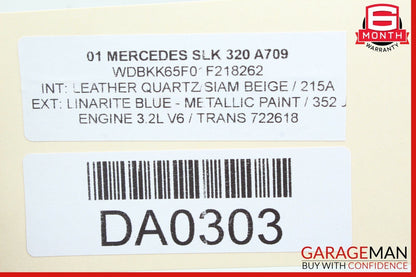 97-01 Mercedes R170 SLK230 SLK320 Power Steering Gear Box Gearbox 1704601100 OEM