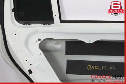 13-19 Mercedes X166 GL450 GL550 GLS550 Rear Left Driver Side Door Shell OEM