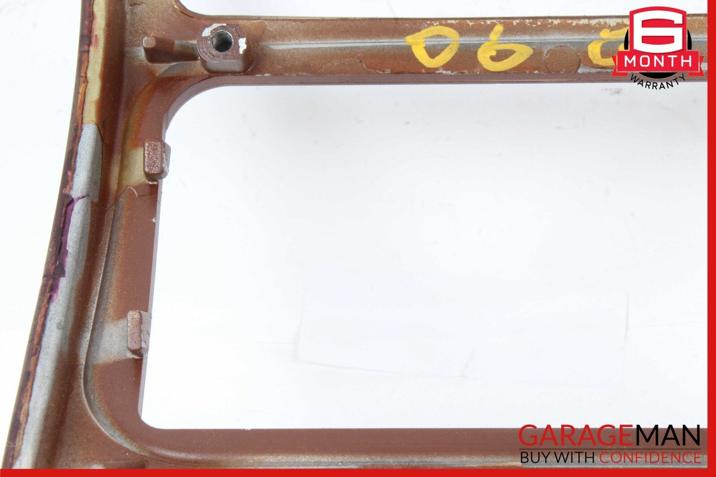 03-13 Maserati Quattroporte M139 Center Console Rear AC Control Trim Bezel Wood