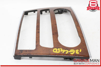 06-12 Mercedes X164 GL450 4MATIC Center Console Control Trim Panel Wood Bezel