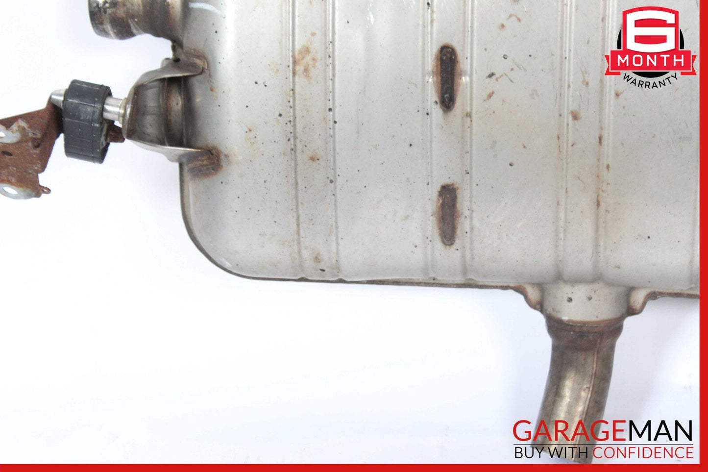 11-14 Porsche Cayenne 958 4.8L V8 Rear Complete Exhaust Muffler Tips Pipe Assy