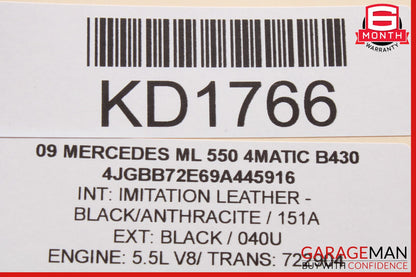 03-12 Mercedes W164 ML550 GL500 CLS550 Front Right Seat Control Module Unit