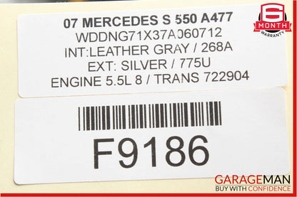 07-13 Mercedes W221 S550 S65 AMG Headlight Head Light Switch Controller Module