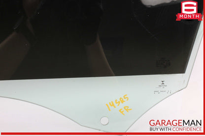 14-17 Audi SQ5 Front Right Passenger Side Door Window Auto Glass OEM