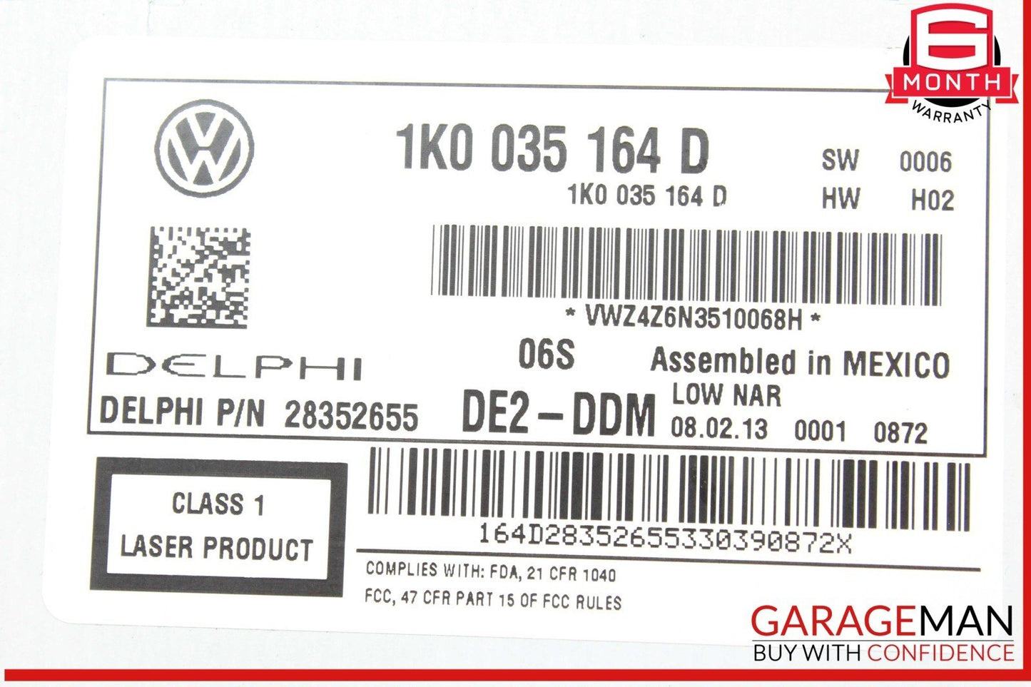 12-15 Volkswagen Beetle Front Dash Audio Radio AM FM CD Player Receiver OEM