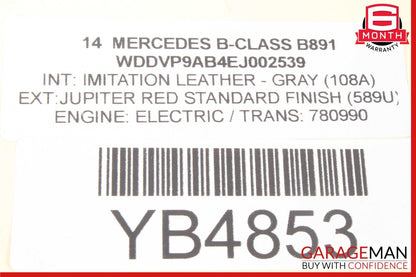 14-19 Mercedes B-Class W242 W246 FWD Front Left Side Wheel Spindle Hub Bearing