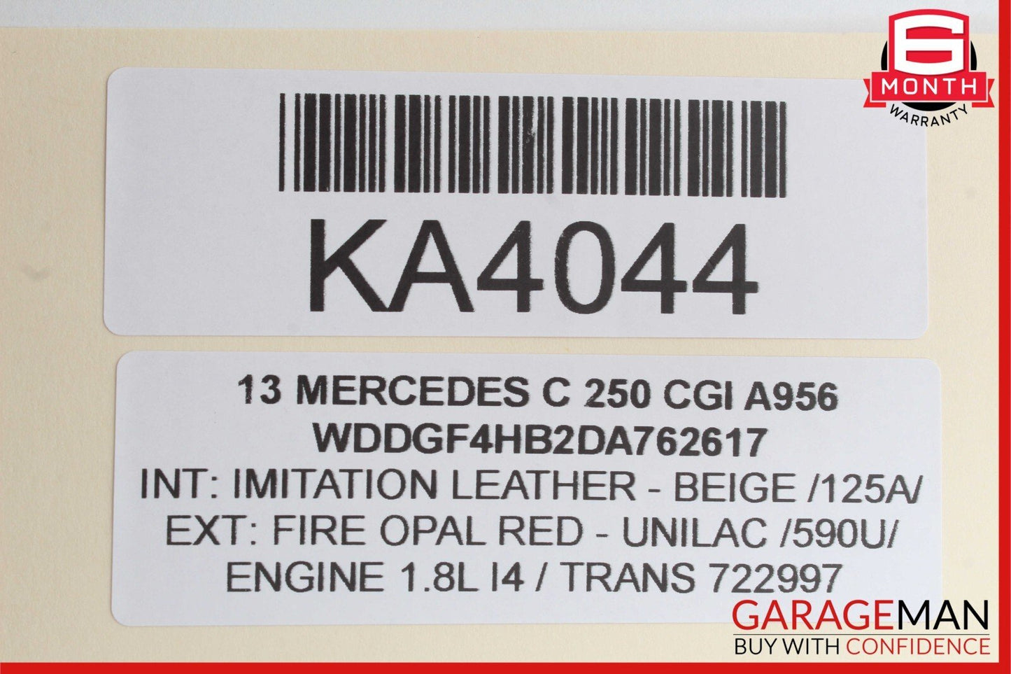 08-15 Mercedes W204 C250 C350 Floor Gear Selector Shifter 204267003 OEM