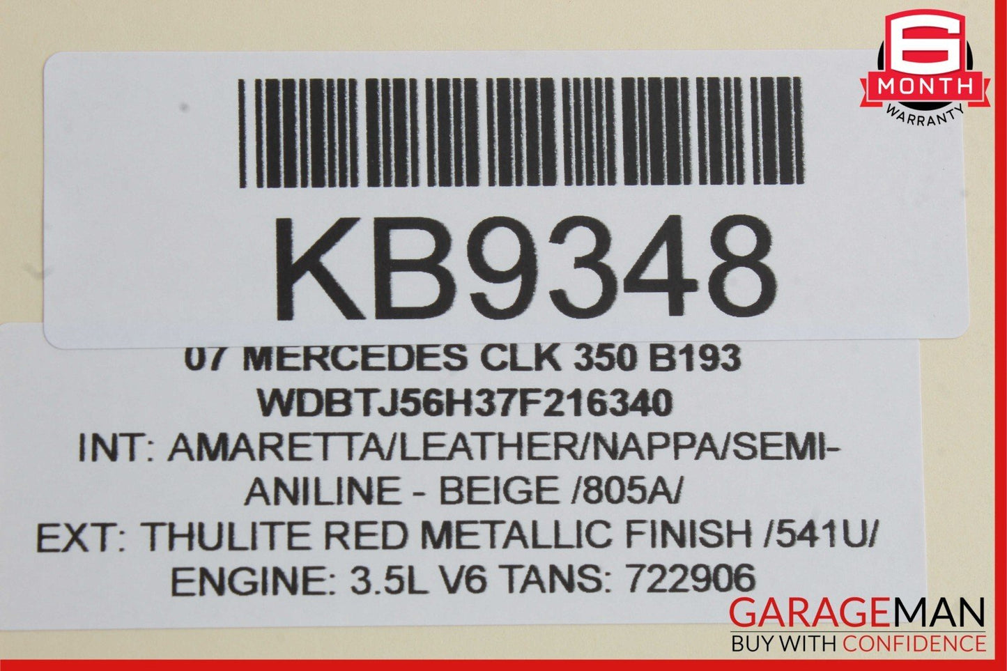 03-09 Mercedes W209 CLK320 CLK55 AMG Front Left Side Door Lock Latch Actuator