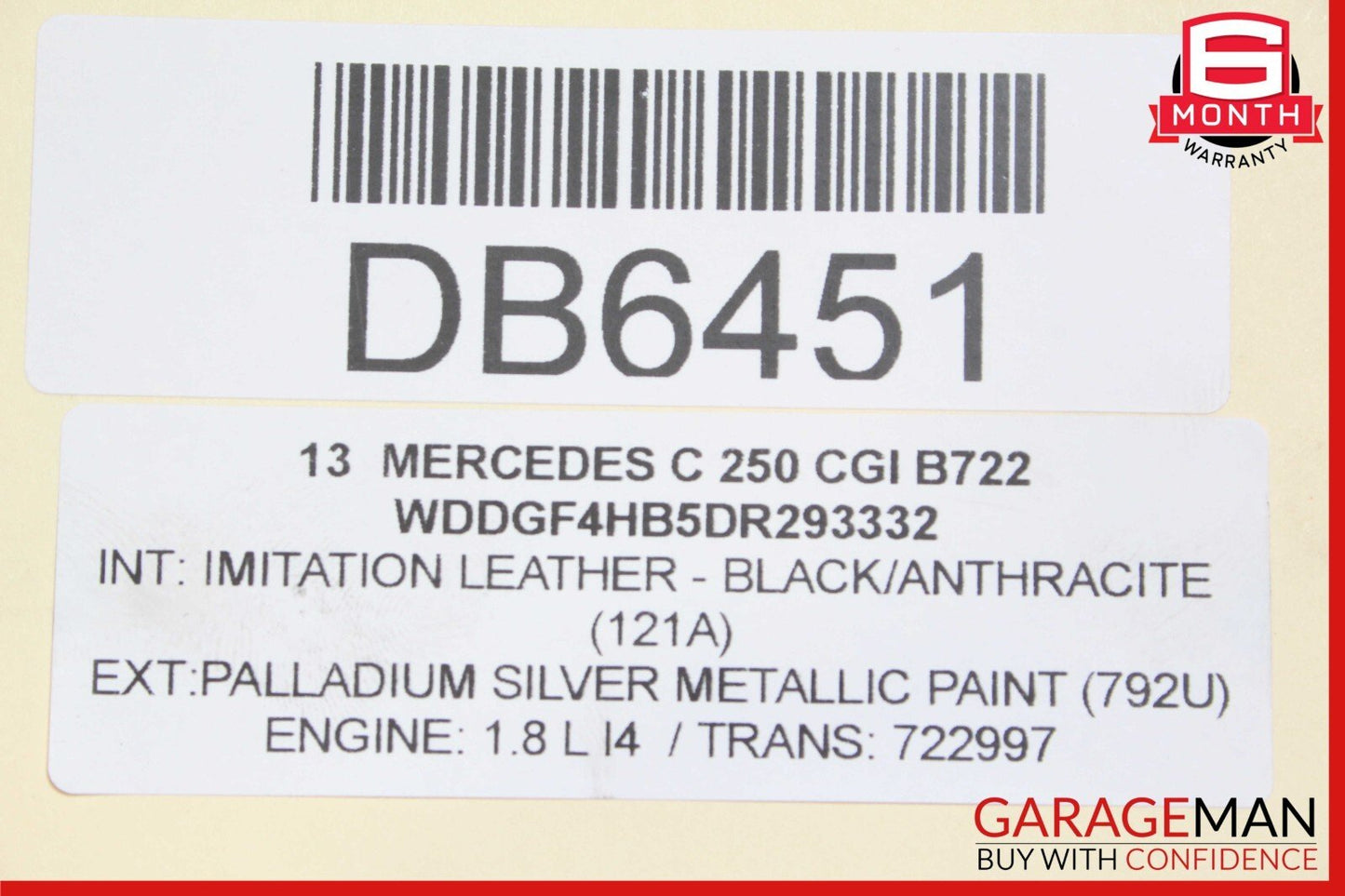 08-15 Mercedes C250 SLK250 Engine Radiator AC A/C Air Condenser Oil Cooler Assy