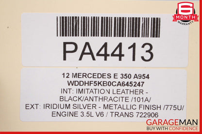 10-18 Mercedes W212 E350 CLS400 CLS550 Rear Subframe Sub Frame Crossmember