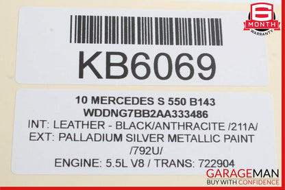07-13 Mercedes W221 S550 Front Left Side Exterior Door Handle OEM