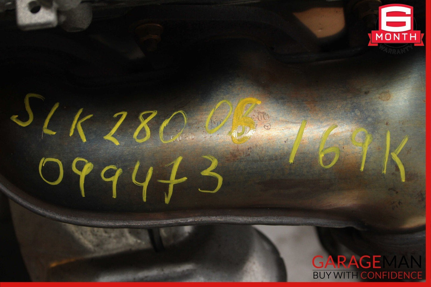 06-11 Mercedes R171 SLK280 C300 3.0L V6 M272 Engine Motor Block Assembly 169k