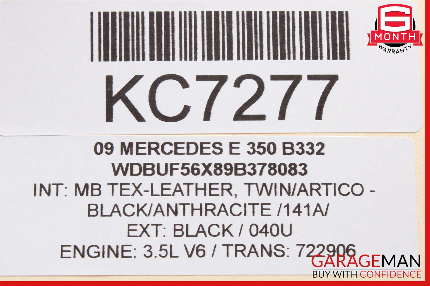 07-09 Mercedes W211 E350 E63 AMG Rear Right Door Control Module 2118703485 OEM