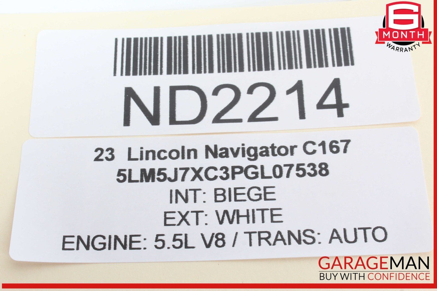 20-24 Lincoln Aviator Front Right Passenger Side Seat Memory Control Module Unit