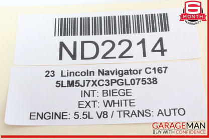 20-24 Lincoln Aviator Front Right Passenger Side Seat Memory Control Module Unit