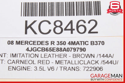 06-13 Mercedes W251 R350 ML320 GL350 Window Regulator Motor Rear Left Side OEM