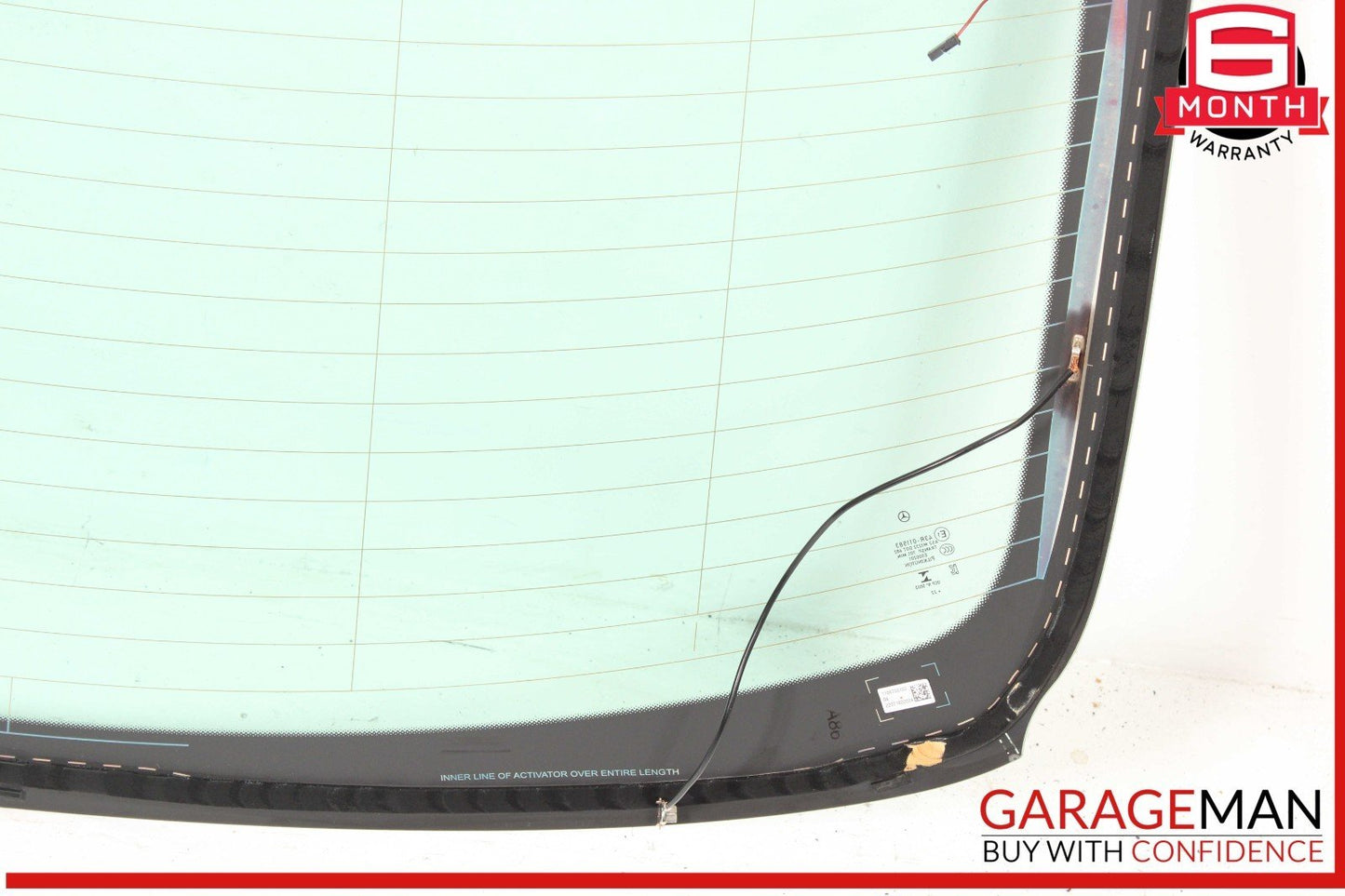 20-23 Mercedes C118 W118 CLA250 Rear Trunk Lid Windshield Window Glass OEM