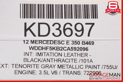10-16 Mercedes W204 C350 E350 3.5L V6 ECU ECM Engine Computer Control Module