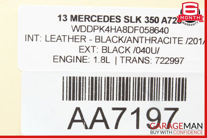 12-16 Mercedes SLK350 CLS350 Console Head Unit Controller Knob Multi Switch