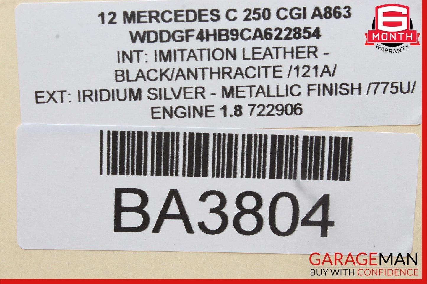 08-16 Mercedes E350 C250 C350 Front Right Side Door Window Regulator Motor Unit