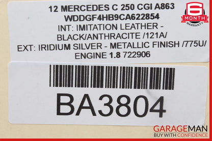 08-16 Mercedes E350 C250 C350 Front Right Side Door Window Regulator Motor Unit