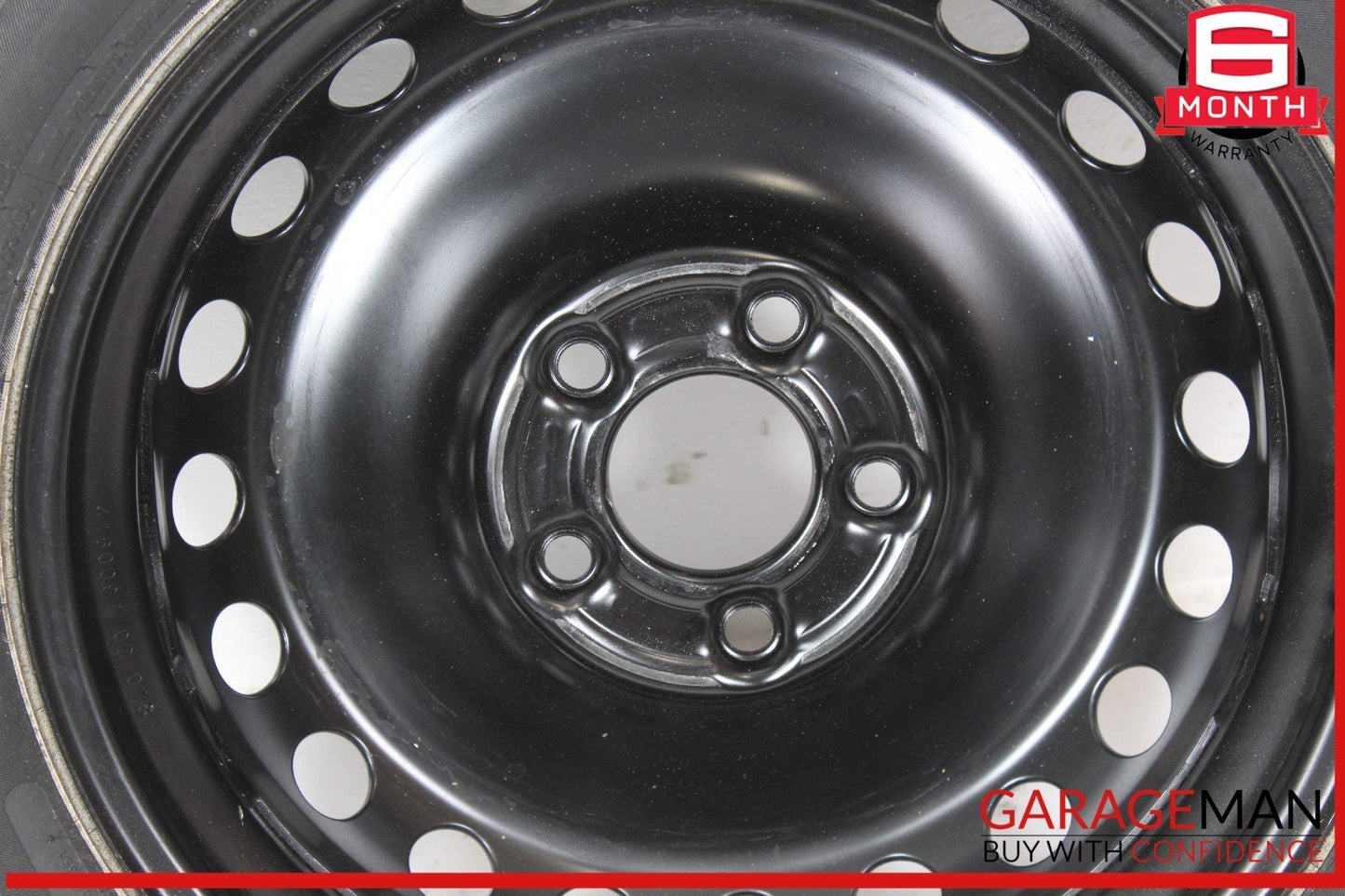 08-14 Mercedes W204 C250 C300 Emergency Spare Tire Donut Wheel Rim 125 90 16"