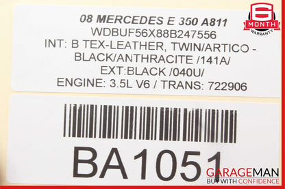 03-12 Mercedes W211 E350 SLK280 GL550 E320 Seat Control Module Left Side OEM