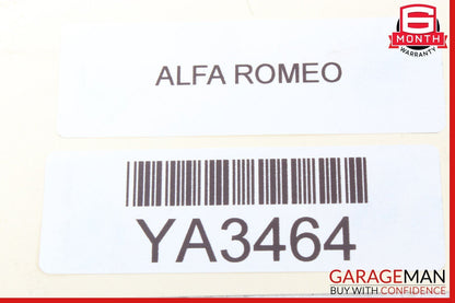 17-19 Alfa Romeo Giulia Center Console Key Charger Cover 156138763 OEM