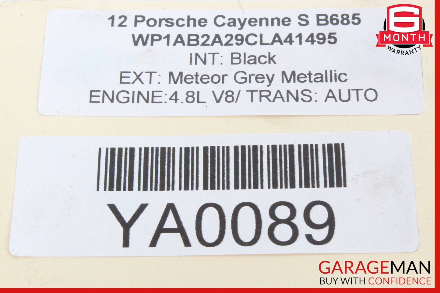 11-18 Porsche Cayenne 958 S Rear Right / Left Tie Rod Control Arm OEM