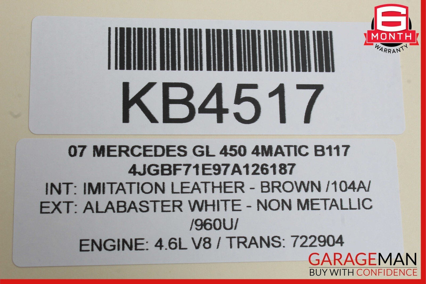 07-09 Mercedes X164 GL450 4MATIC Voice Phone Telephone Communication Module OEM