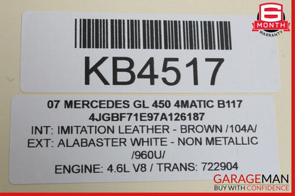 07-09 Mercedes X164 GL450 4MATIC Voice Phone Telephone Communication Module OEM