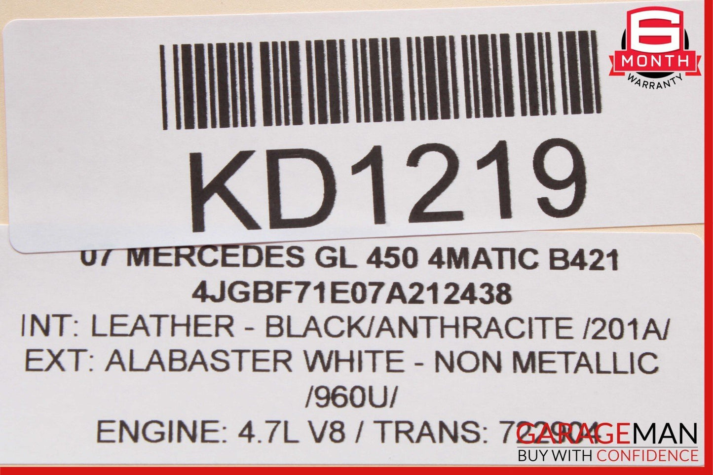 06-12 Mercedes GL450 E350 R350 Communication Control Controller Module Unit OEM