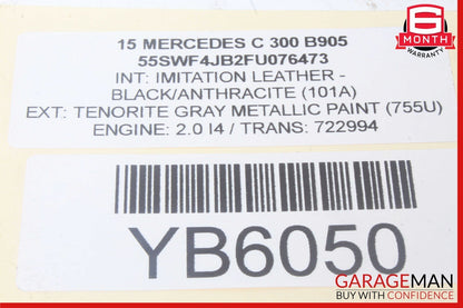 15-20 Mercedes W205 C300 C350e C400 A/C AC Heater Climate Control Switch OEM