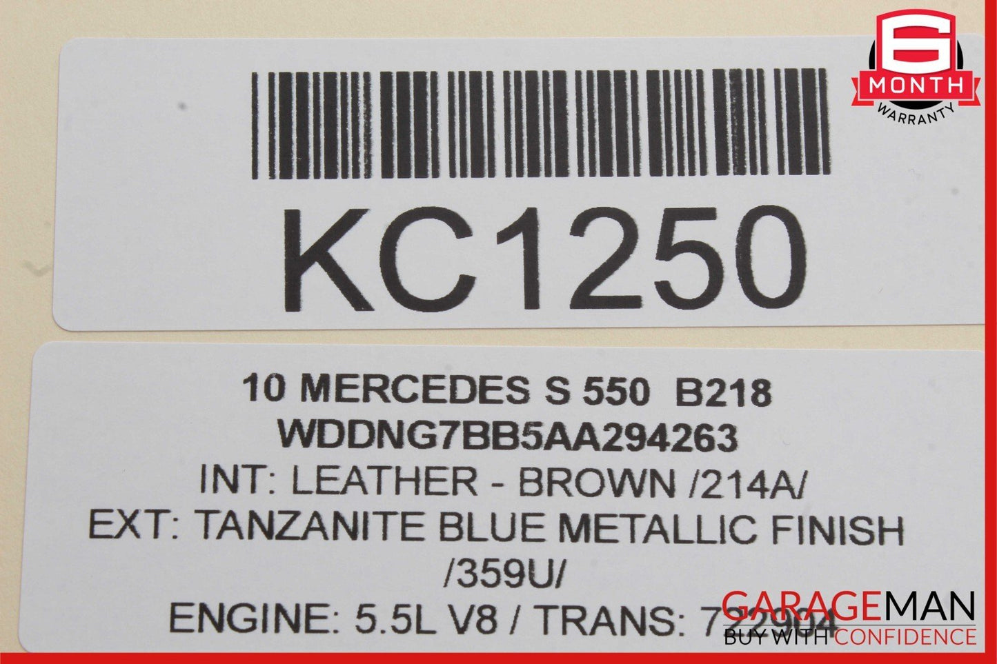 10-14 Mercedes W221 S550 CL550 Instrument Cluster Speedometer OEM