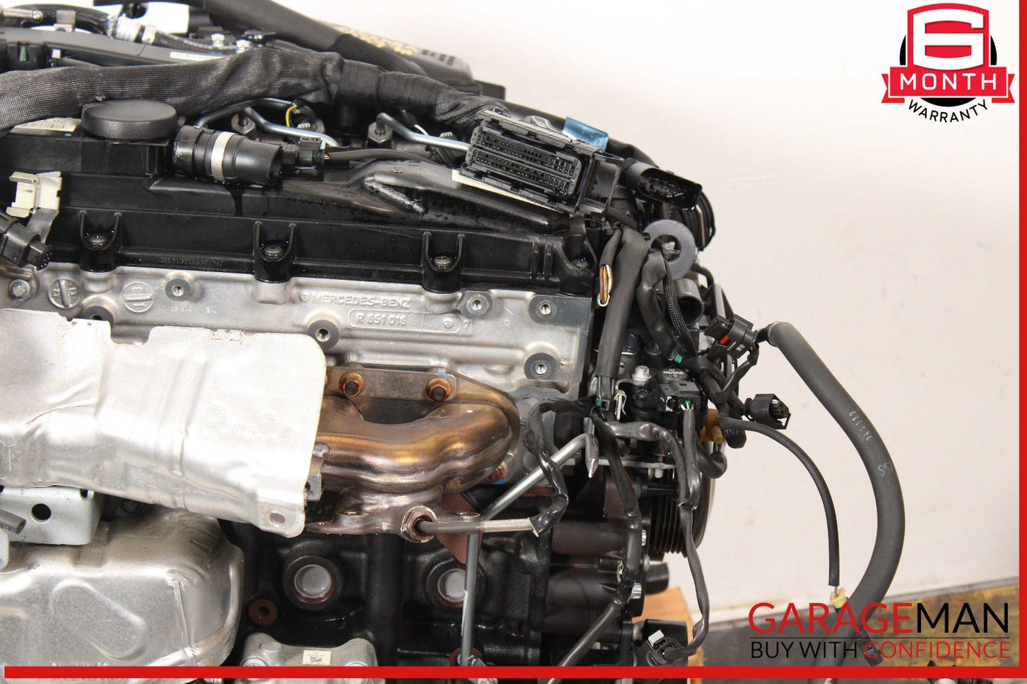 14-16 Mercedes W212 E250 Bluetec 2.1L Complete Engine Motor Block Assy OEM