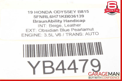 18-22 Honda Odyssey Rear Left Driver Side Lower Trailing Control Arm OEM