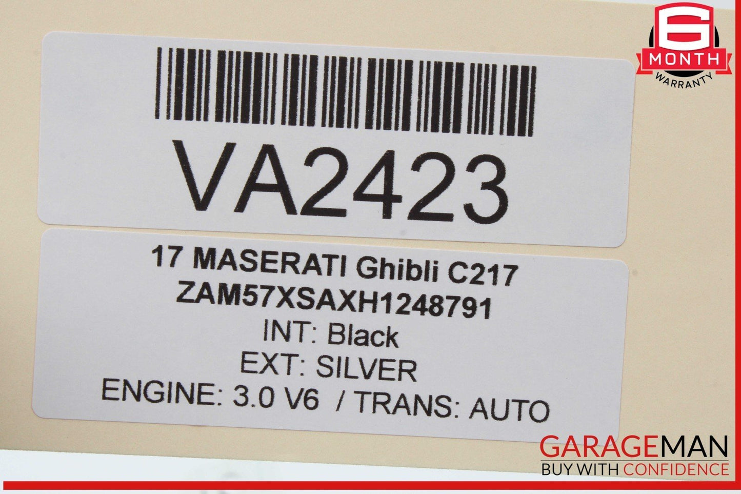 14-17 Maserati Ghibli Speedometer Odometer Instrument Cluster Gauge OEM