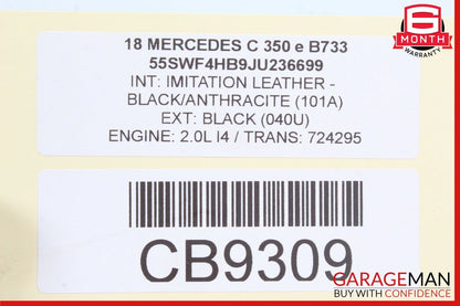 15-18 Mercedes W205 C350e C300 C63 AMG Touch Pad Control Unit Switch Assy OEM
