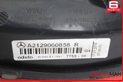10-13 Mercedes W212 E350 Bluetec Rear Right Passenger Side LED Tail Light Lamp