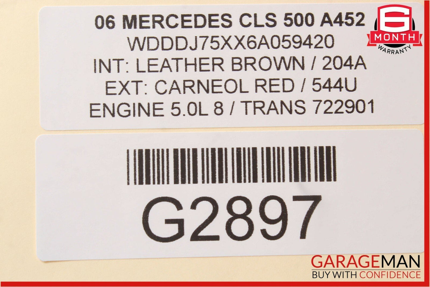 06-11 Mercedes W219 CLS500 Front Right Dash Heater AC A/C Air Vent Trim Black