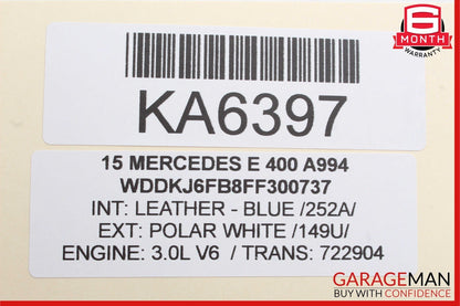 08-20 Mercedes E400 E350 C300 Front Right Passenger Side Seat Control Module