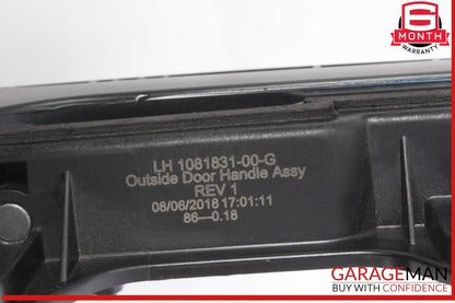 17-23 Tesla Model 3 Rear Left Driver Side Exterior Door Handle OEM
