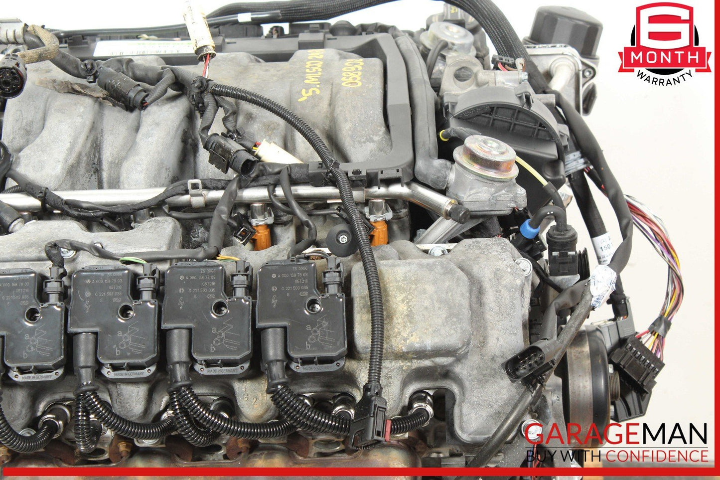 06-08 Mercedes W164 ML500 5.0L Complete Engine Motor Block Assembly OEM 247k