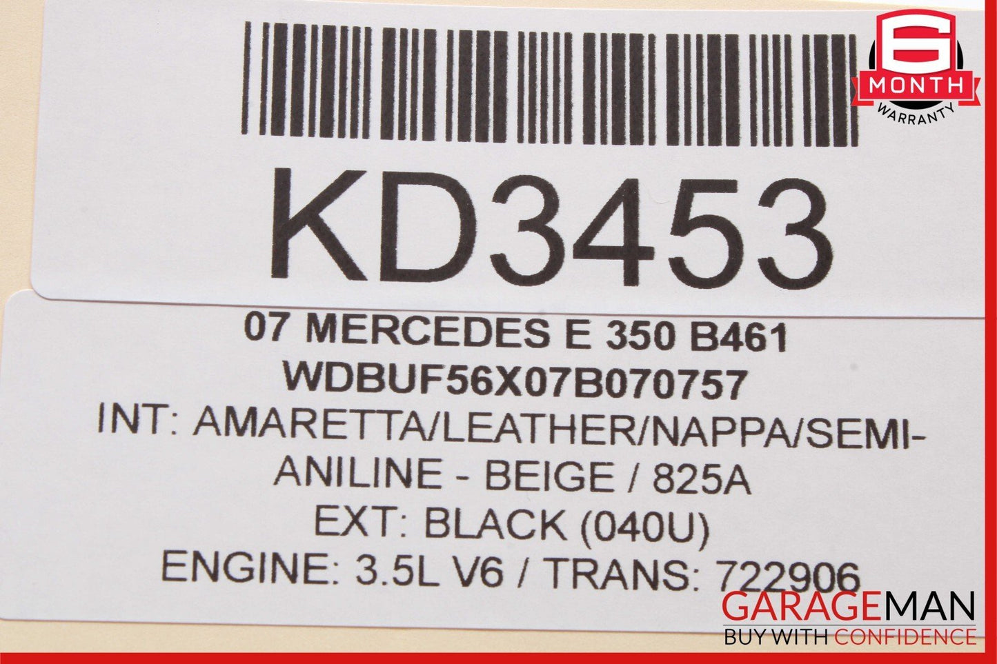 03-09 Mercedes W211 E320 E350 E550 Front Right Passenger Door Control Module OEM