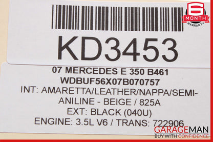 03-09 Mercedes W211 E320 E350 E550 Front Right Passenger Door Control Module OEM