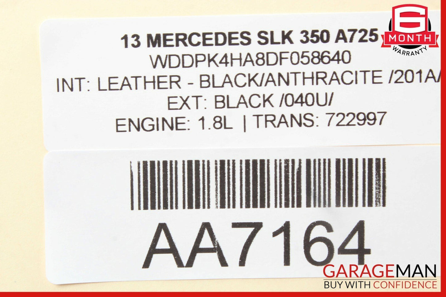 08-14 Mercedes R172 SLK350 C350 Front Right Side Door Control Module 2129004214