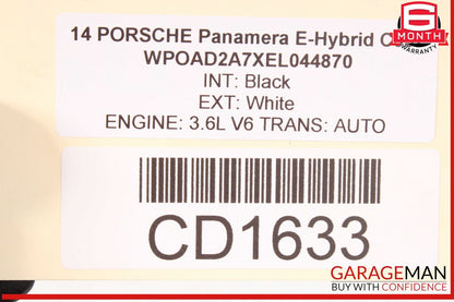 10-16 Porsche Panamera 970 Hybrid RWD Rear Axle Driveshaft Drive Shaft OEM